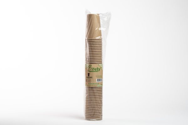 Vaso de café PLA+KRAFT 10OZ
