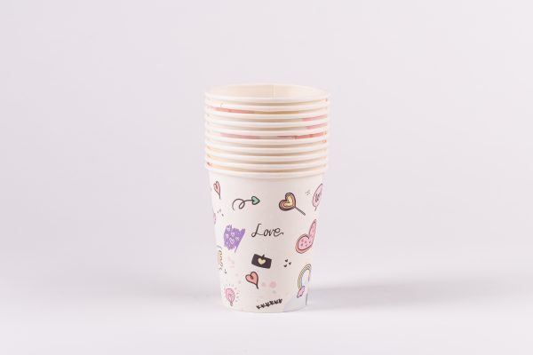 CAJA VASO  ELY CORAZON 280CC 10UNI X 48 PACKS - Imagen 2