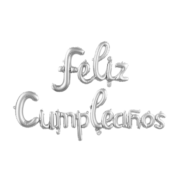 PACK GLOBOS FELIZ CUMPLEAÑOS - Imagen 3