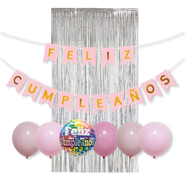 PACK FOIL + LATEX+ CORTINA+BANNER - Imagen 3