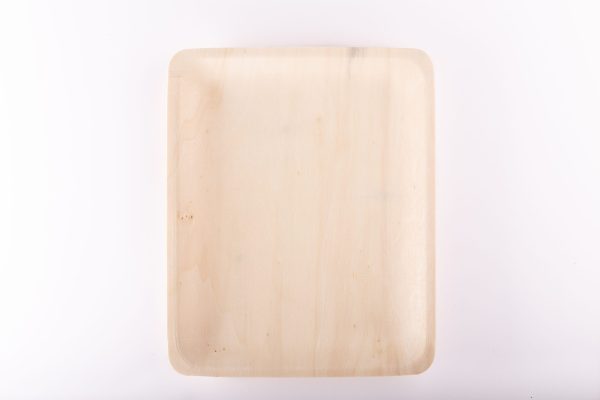 caja plato madera 26.5x21.5x2 (2x25) - Imagen 3