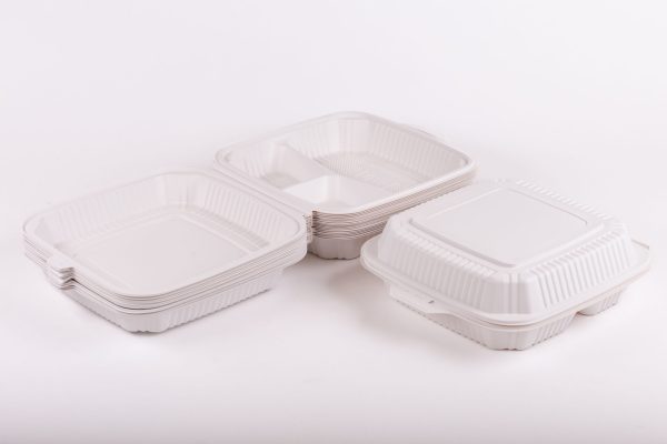 CAJA CLAMSHELL 1200ML C/DIVISION  (200 UND) BIOELY - Imagen 3
