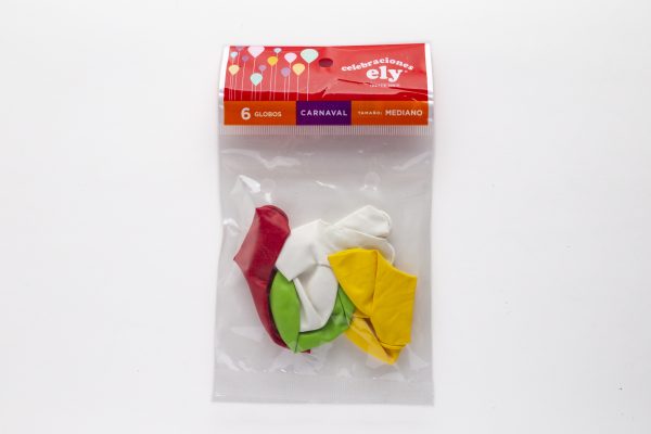 GLOBO N9 (AMARILLO, ROJO, AZUL, VERDE, BLANCO, NARANJO)SURTIDO